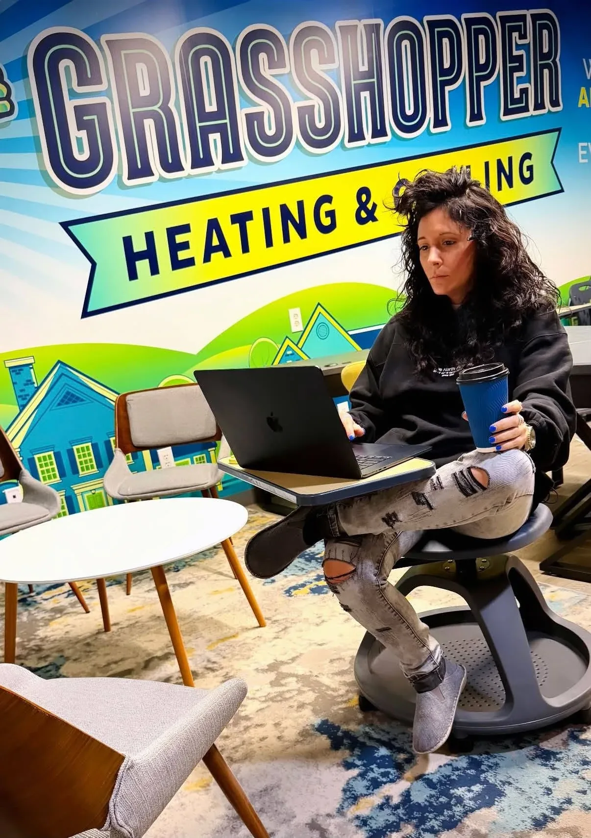 Amanda August at the Monday Desk